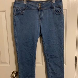 Wax Jeans; slightly worn